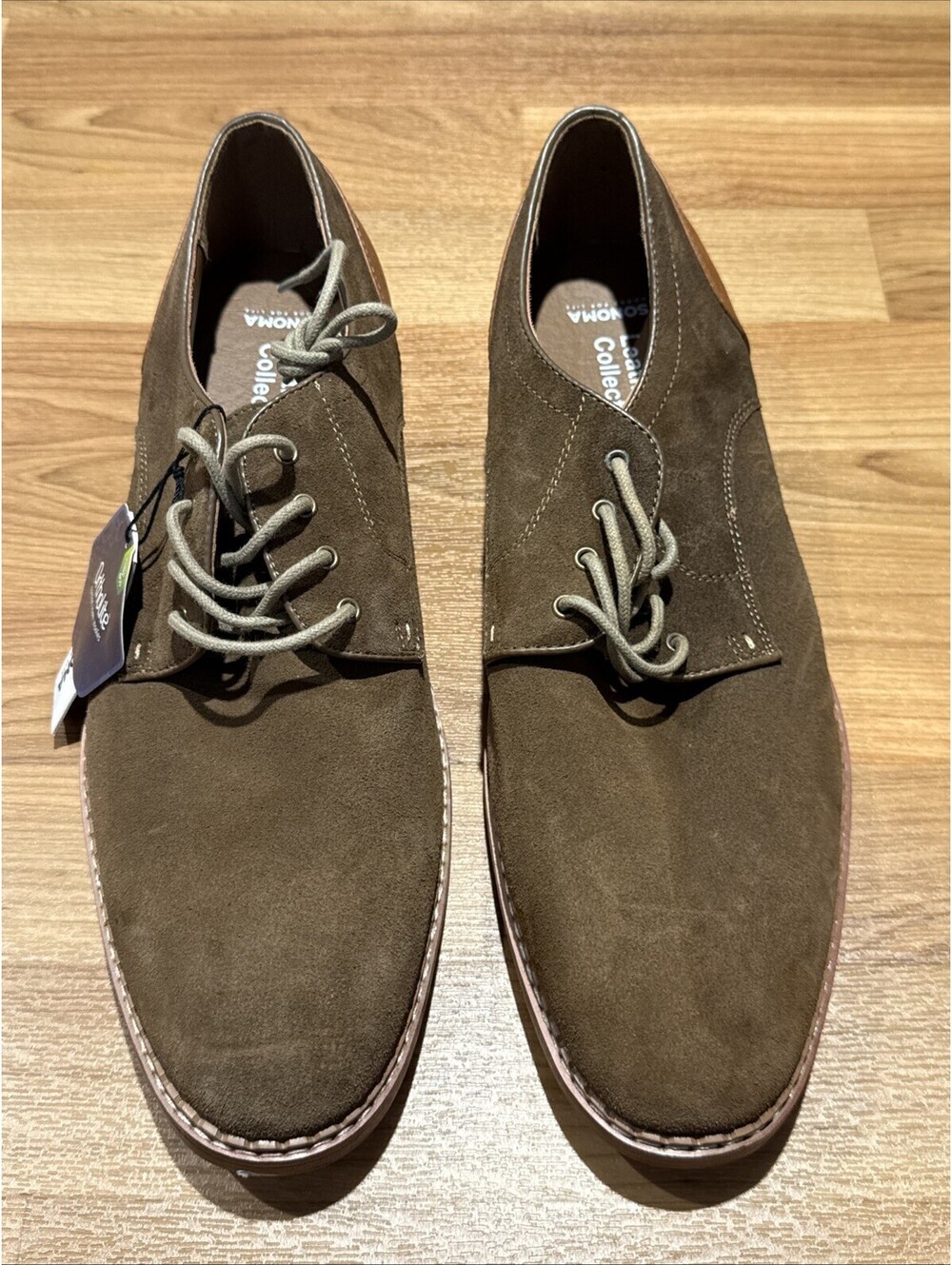 New Mens Sonoma Good For Life Diego Oxford Shoes Size 13 M Suede Ortholite
